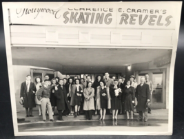 1940s Hollywood Skating Revels Clarence E Cramer&#39;s Theatre Publicity Pho... - £33.42 GBP