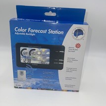 La Crosse Tech NEW Indoor Outdoor Color Forecast Weather Station Alarm Animated - £54.47 GBP
