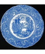 English Staffordshire Transferware Plate Rhine Pattern 19th Century - £51.49 GBP