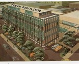Town Pavilion Motel Walnut &amp; Broadway Postcard Macon Georgia  - $9.90