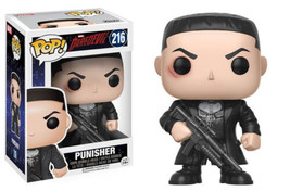 Marvel Daredevil TV Series Punisher Vinyl POP Figure Toy #216 FUNKO NEW MIB - £11.35 GBP