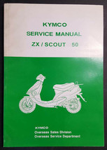 OEM KYMCO ZX / SCOUT 50 DEALER FACTORY Service Manual - $34.95