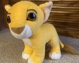 Vintage 1993 Mattel Baby Simba Plush from Lion King 7.5” Tall 7” Long - $17.09