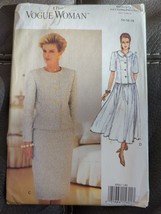 Vintage Vogue Sewing Pattern 8592 Misses Top Skirt Sz 14-16-18 Uncut - £11.41 GBP