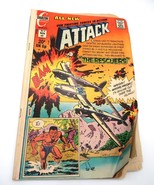 Vtg Charlton Comic Book Attack Vol. 3 No. 14 Bronze Age 1973 Rescuers - $8.00