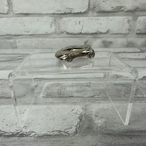 Monopoly Millennium Racecar Replacement Metal Pewter Game Piece - $3.99