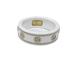 Gucci Unisex Wedding band 18kt Yellow Gold 395438 - £278.97 GBP