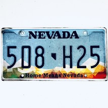  United States Nevada Home Means Nevada Passenger License Plate 508 H25 - £14.95 GBP