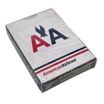 Vintage American Airlines Aa Eagle Logo New Sealed Usa Playing Cards - £11.64 GBP
