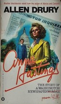 Anna Hastings by Allen Drury / 1978 Paperback / Political, Journalism Novel - £4.47 GBP