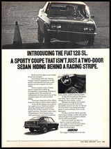 1973 HOT ROD Magazine Car Print Ad - Fiat 128 SL &quot;Sporty Coupe&quot; A5 - €8,19 EUR