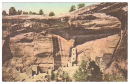 Vtg Postcard-Square Tower House-Mesa Verde National Park CO-DB-CO2 - $11.30