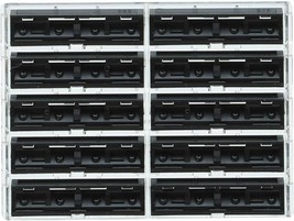 100 Twin Pivot Plus cartridges with lubricating trip for Atra &amp; Trac II Razors - £35.66 GBP