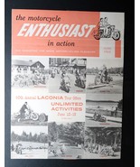 Vintage Harley-Davidson Enthusiast Magazine Laconia June 1960 - $19.99