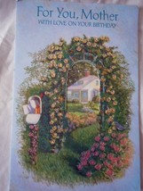 Vintage Paramount For You Mother Birthday Card 1992 - $2.99