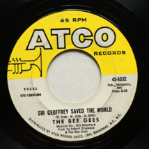 The Bee Gees - Massachusetts / Sir Geoffrey Saved The World 45 Vinyl 7&quot; Single - £8.84 GBP