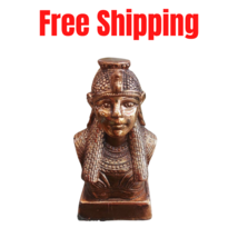 Vintage Queen Hatshepsut Pharaoh Figurine Antique resin تمثال حتشبسوت فرعون - £113.31 GBP