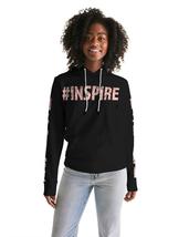 Inspire Black Pink Womens Hoodie - $39.99