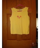 FRESH PRODUCE Top L Sunflower Tank With Flowers On Chest - €14,58 EUR