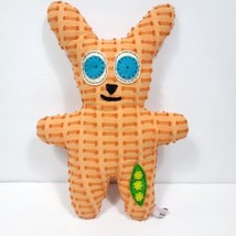 Halloween Voodoo Doll Orange Plush Stuffed Animal 13&quot; Peculiar Pets - £21.35 GBP