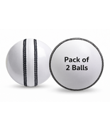 Professional Hand-Stitched Leather Cricket Ball (Set of Two Balls) - $18.85