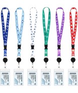 6 Pcs Cruise Lanyards for Cruise Ship Cards, Cruise Lanyard Retractable ... - $201.53 MXN