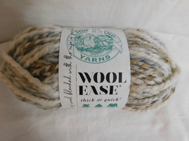 Lion Brand  Wool Ease Thick &amp; Quick Fossil Dye Lot 634847 - £4.74 GBP