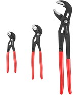 MAXPOWER Water Pump Pliers Set. Plumbing Pliers 3 Pieces Kitbag Set. 7-I... - $102.33 CAD
