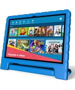 NOBKLEN Kids Tablet 10 Inch, Android 13, 4GB+64GB, 8-Core CPU, WiFi 6, 1... - £156.88 GBP+