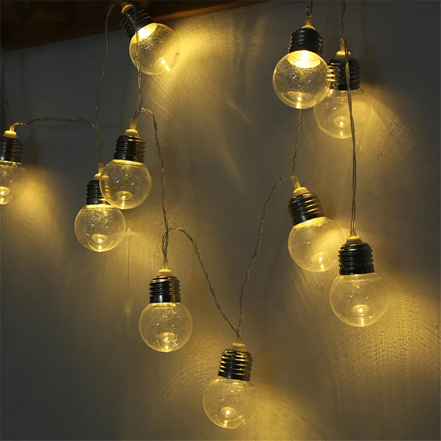 5M 20 LED globe String Light Outdoor G50 Bulbs Fairy Lights Gar Garden Patio Wed - £94.87 GBP