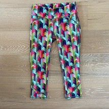 Fabletics Lima Capri Leggings High Intensity Print XS EUC - $371.81 MXN