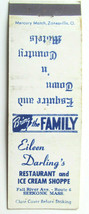 Eileen Darling&#39;s Restaurant &amp; Ice Cream - Seekonk, Massachusetts Matchbook Cover - $2.00