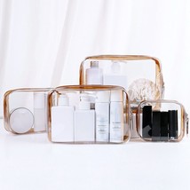 1PC Women Travel Clear Makeup Bag Organizer Transparent PVC Cosmetic Bags Beauty - £43.02 GBP