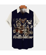 Rockabilly shirt for men Hot Rod V8 - $39.73 CAD