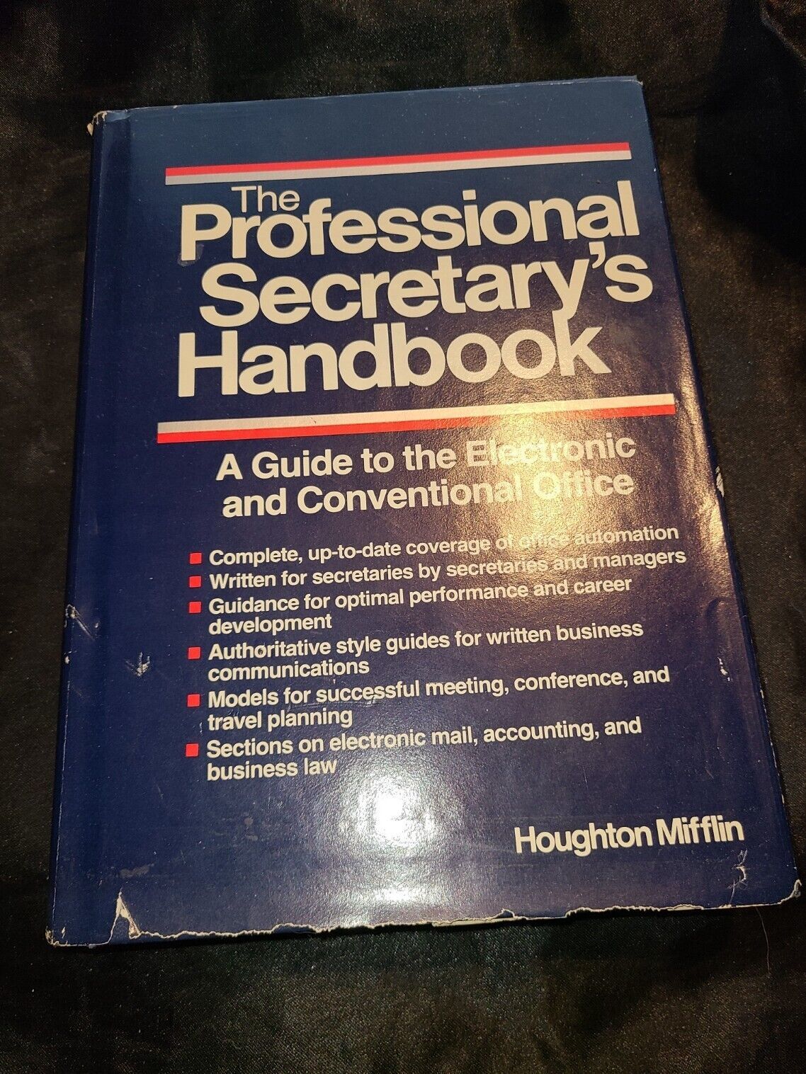 Professional Secretary&#39;s Handbook Hardcover 1980s - $10.88