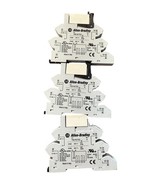 Allen-Bradley 700-HLT22 Terminal Block Relays With 700-TBR224 Lot Of 3 - $37.36
