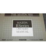 1989 Mazda B Series Owners Operators Manual OEM 9999-95-019C-89 - $545.01 MXN