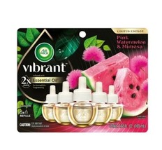 Air Wick Vibrant Essential Oils Refill, Pink Watermelon &amp; Mimosa, Pack of 5 - £22.63 GBP