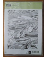 MARBLED - Texture Pattern Background STAMPIN&#39; UP RUBBER STAMP SET 144772 - $22.95 CAD