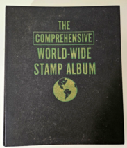 COMPREHENSIVE WORLD-WIDE STAMP ALBUM MINKUS, MANY COUNTRIES SEE PHOTOS - £407.59 GBP