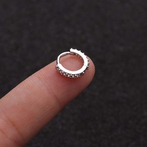 Teel septum clicker hoop ring nose labret ear tragus cartilage daith helix earring stud thumb200
