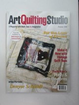 Art Quilting Studio Premier 2009 Denyse Schmidt Euc MAG02b - £12.78 GBP