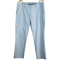 Bonobos Golf Pants Mens 38x30 Gray White Check Slim Moisture Wicking Performance - £27.44 GBP