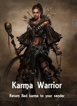 Karmic Warrior Protector Returns Evil To Senders Conjure Familiar - £55.02 GBP