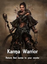 Karmic Warrior Protector Returns Evil To Senders Conjure Familiar - £55.49 GBP