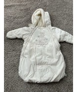 ZX Mini Warm and Cuddly Snowsuit Baby Bunting 0-9 months Hooded Quilted - $18.69