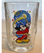 McDonald&#39;s Disney Millenium EPCOT Glass Vintage 2000 ~ Mickey Wizard Gra... - £7.81 GBP