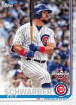 2019 Topps Opening Day #13 Kyle Schwarber Chicago Cubs - £0.75 GBP