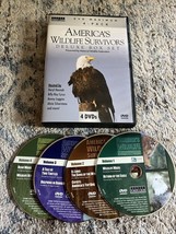 America&#39;s Wildlife Survivors: Deluxe Box Set (Excellent Condition 4 DVD Disc Set - $6.02