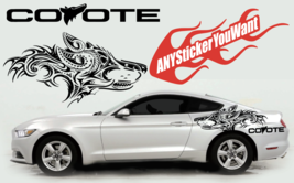 Mustang Coyote Side Graphic Vinyl Decal Sticker FITS Ford Mustang - $93.14